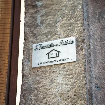 Ferienwohnung A' Finestrella A Materdei Neapel Exterior foto